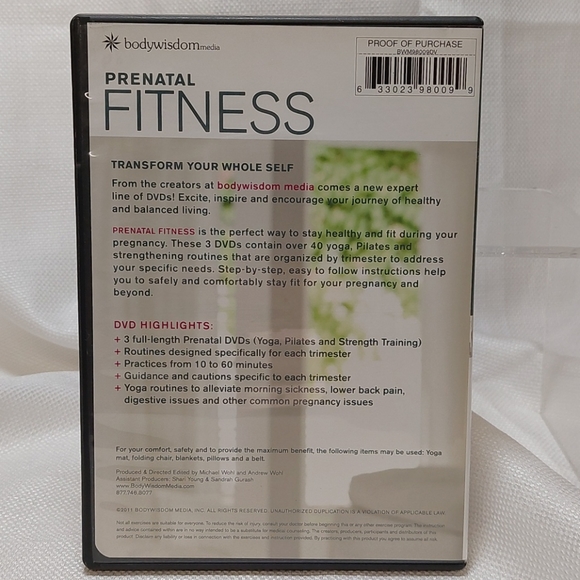 Prenatal FITNESS DVDs/The Pregnancy Companion Book - Picture 3 of 9